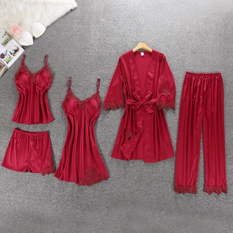 Sophia's Silk Pyjamas Set
