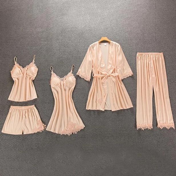 Sophia's Silk Pyjamas Set